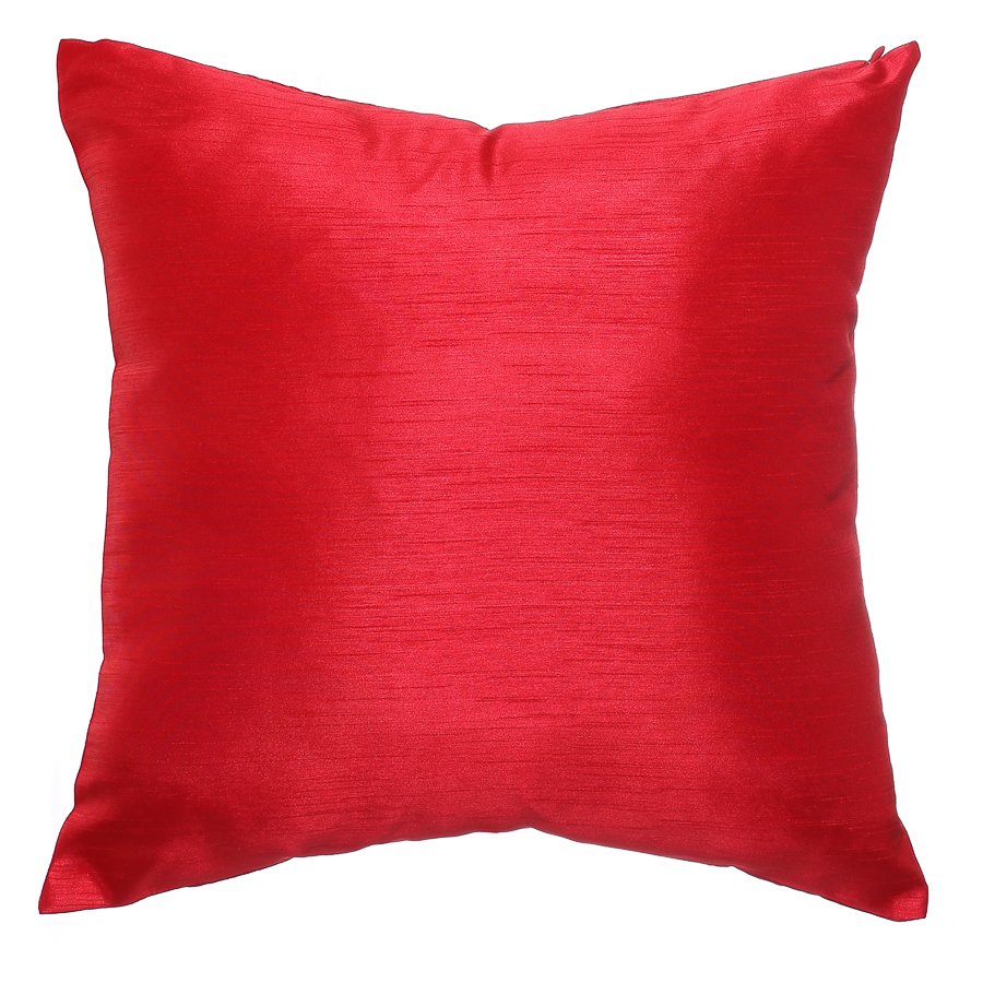 LMC Big Polka and Plain Red Throw Pillow Case Set of 4 review and price