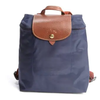 longchamp backpack navy blue