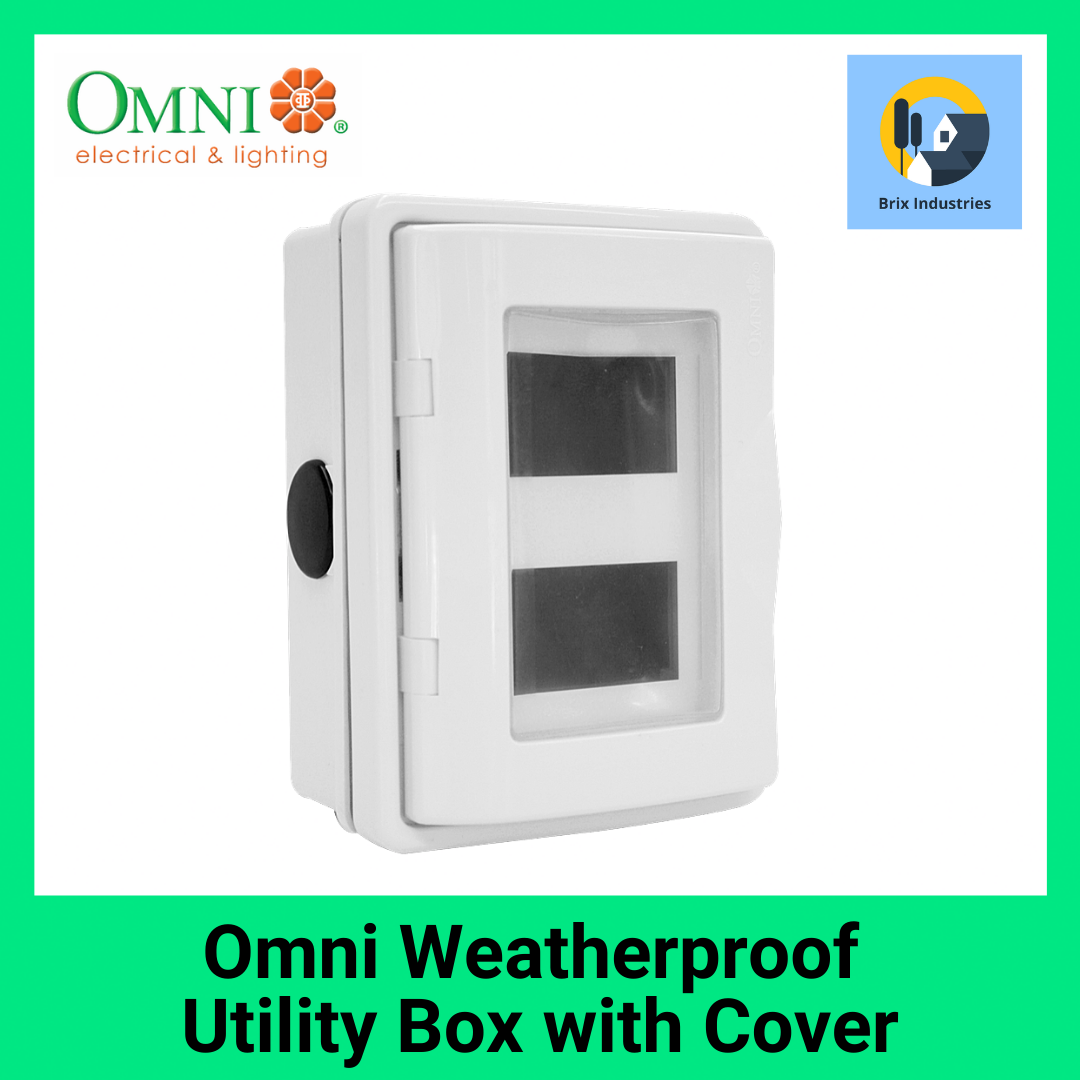 Omni Weatherproof Utility Box with Cover WPU001 Lazada PH