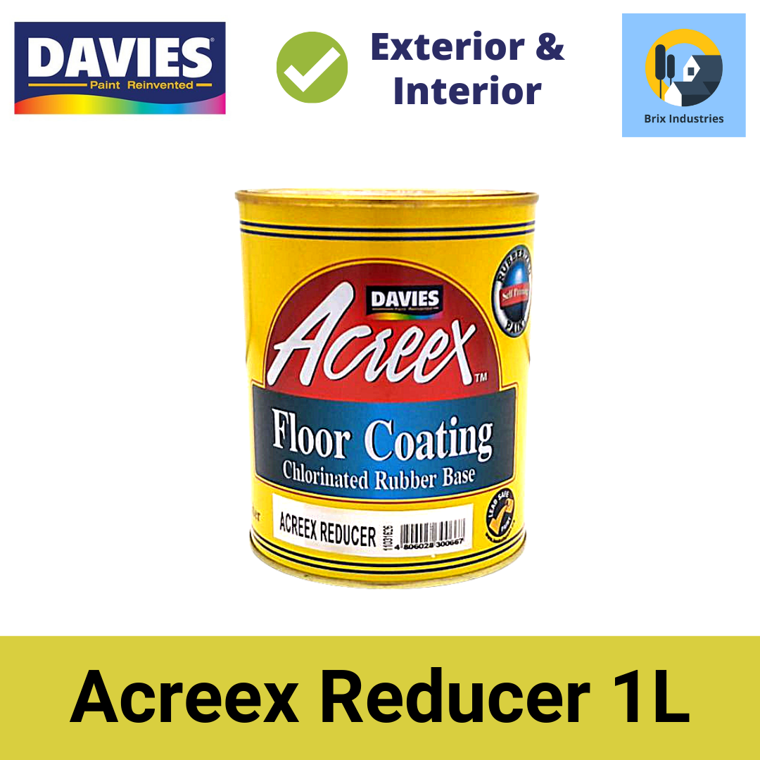 Davies Acreex Rubber Based Floor Paint 1 Liter All Colors Available