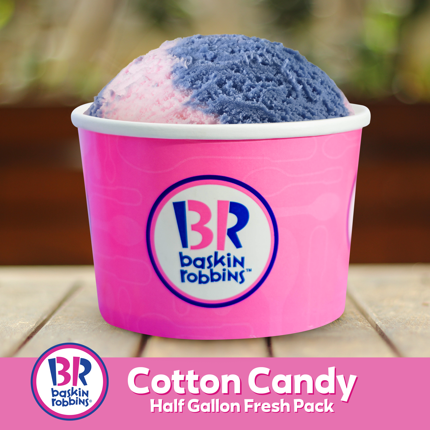 Baskin Robbins Cotton Candy Half Gallon Fresh Pack Lazada Ph
