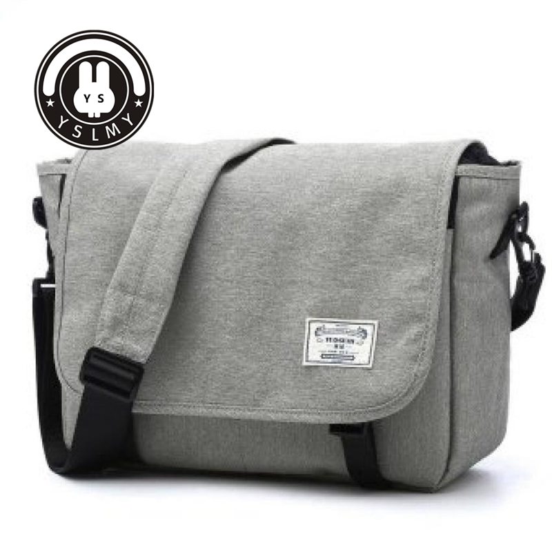 YSLMY Premium Quality Male BagClassic Messenger Bag Men Denim