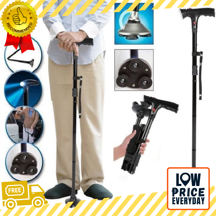 LOW PRICE EVERYDAY Trusty Cane Ultralight Handle Dependable Folding