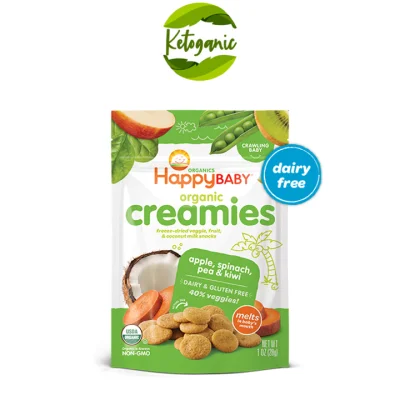 Happy Baby Organic Creamies Apple Spinach Pea & Kiwi 28g