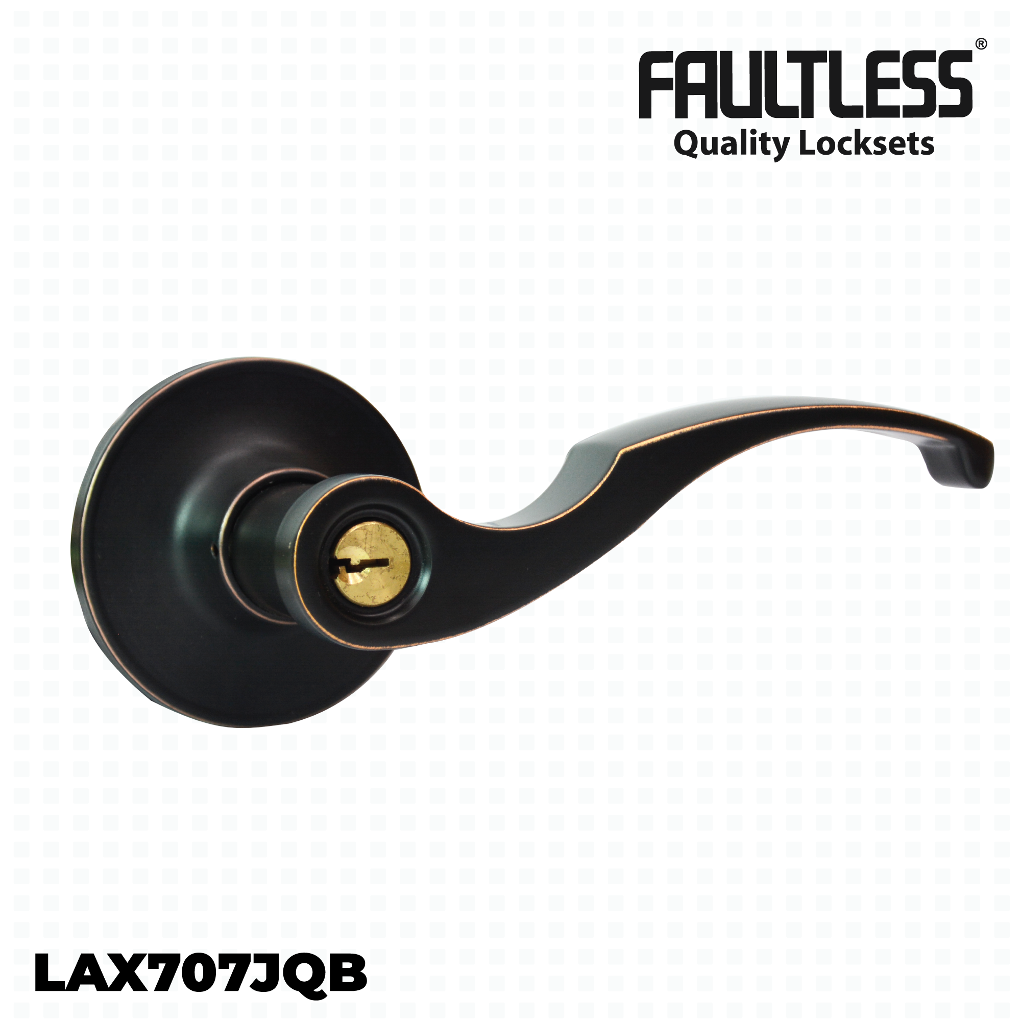 Faultless LeversetTubular LA200B, LAS00B, LAS01B, LAC00B, LAX707JQB