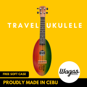 Wagas Rasta Travel Soprano Ukulele