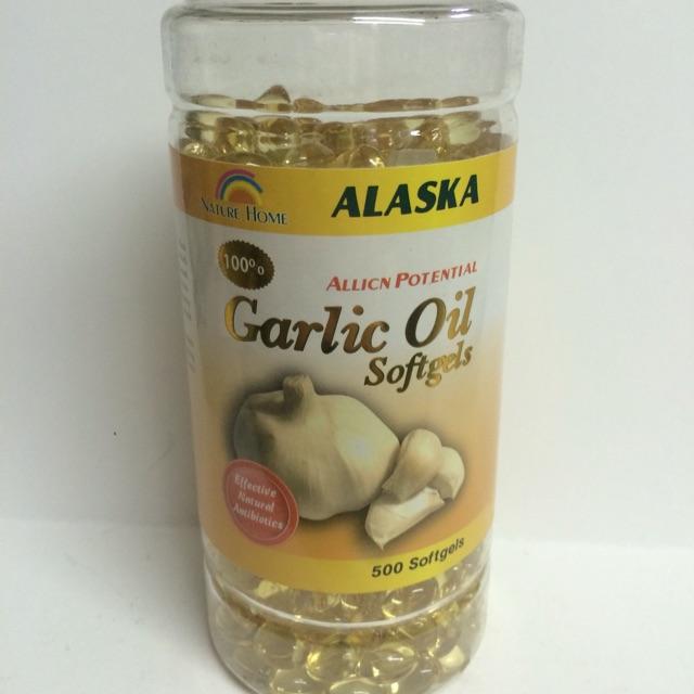 Alaska Garlic Oil Concentrate 1500mg x 500 Capsules