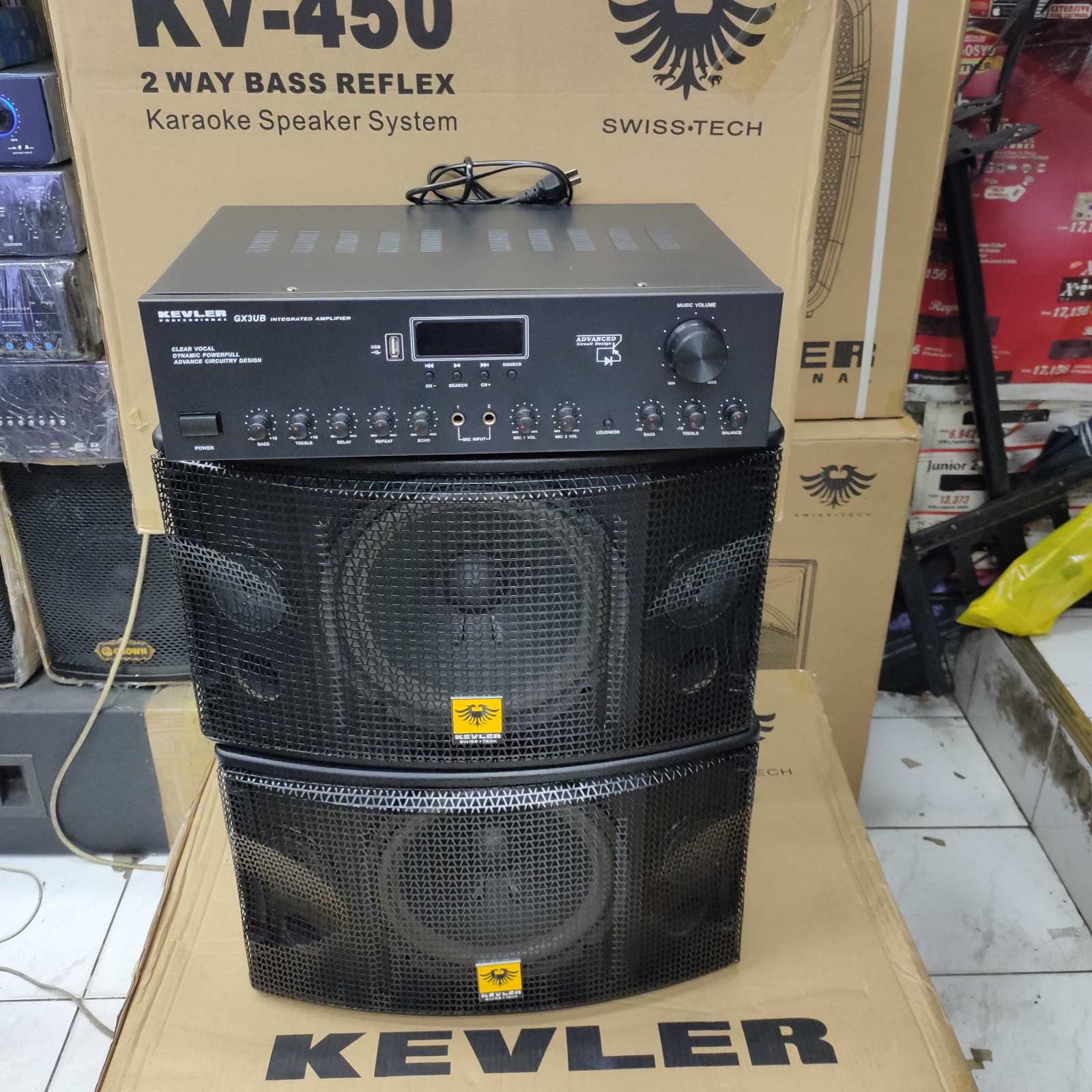 kevler amplifier speaker