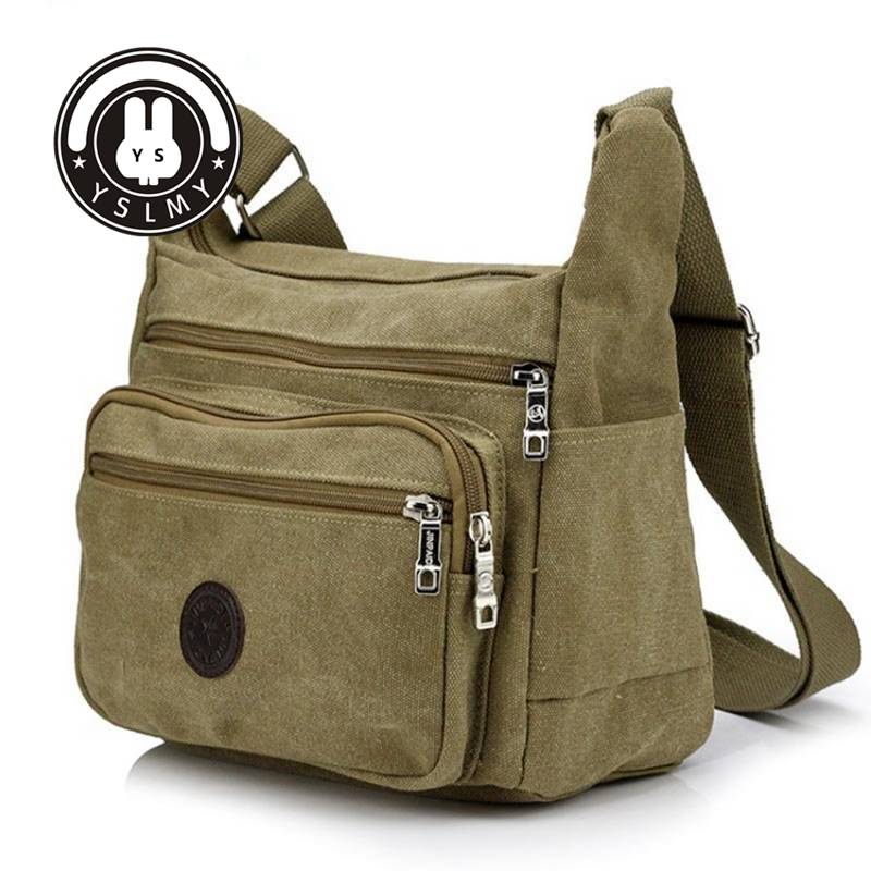YSLMY 2016 Korean Version Versatile Man Canvas Bag Casual