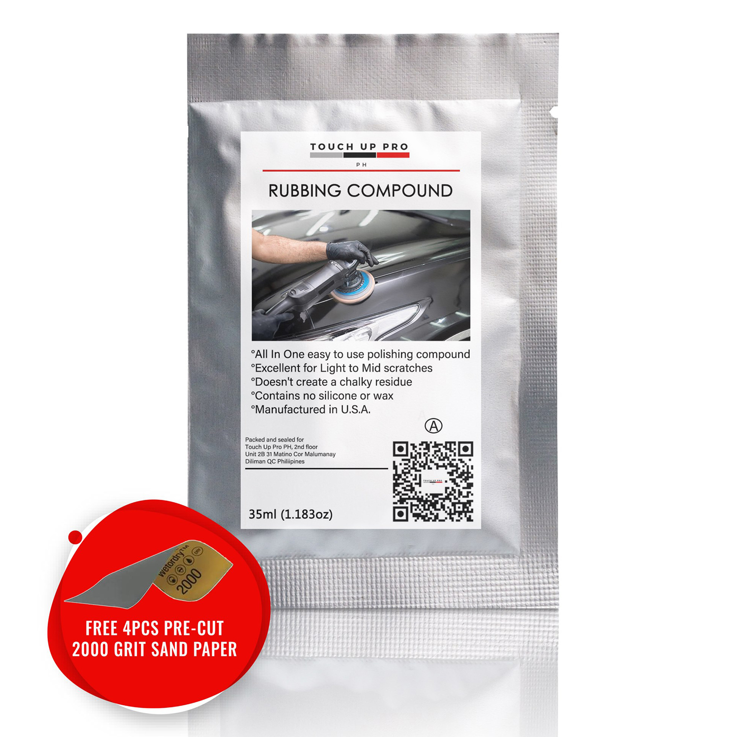 Touch Up Pro Rubbing Compound Lazada PH