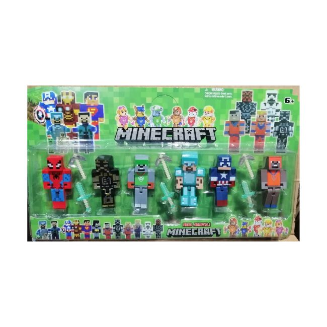 minecraft superhero toys
