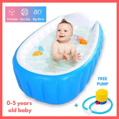 Intime Portable BathTub | Inflatable Tub | Good for travel | High Quality Product with FREE AIR PUMP