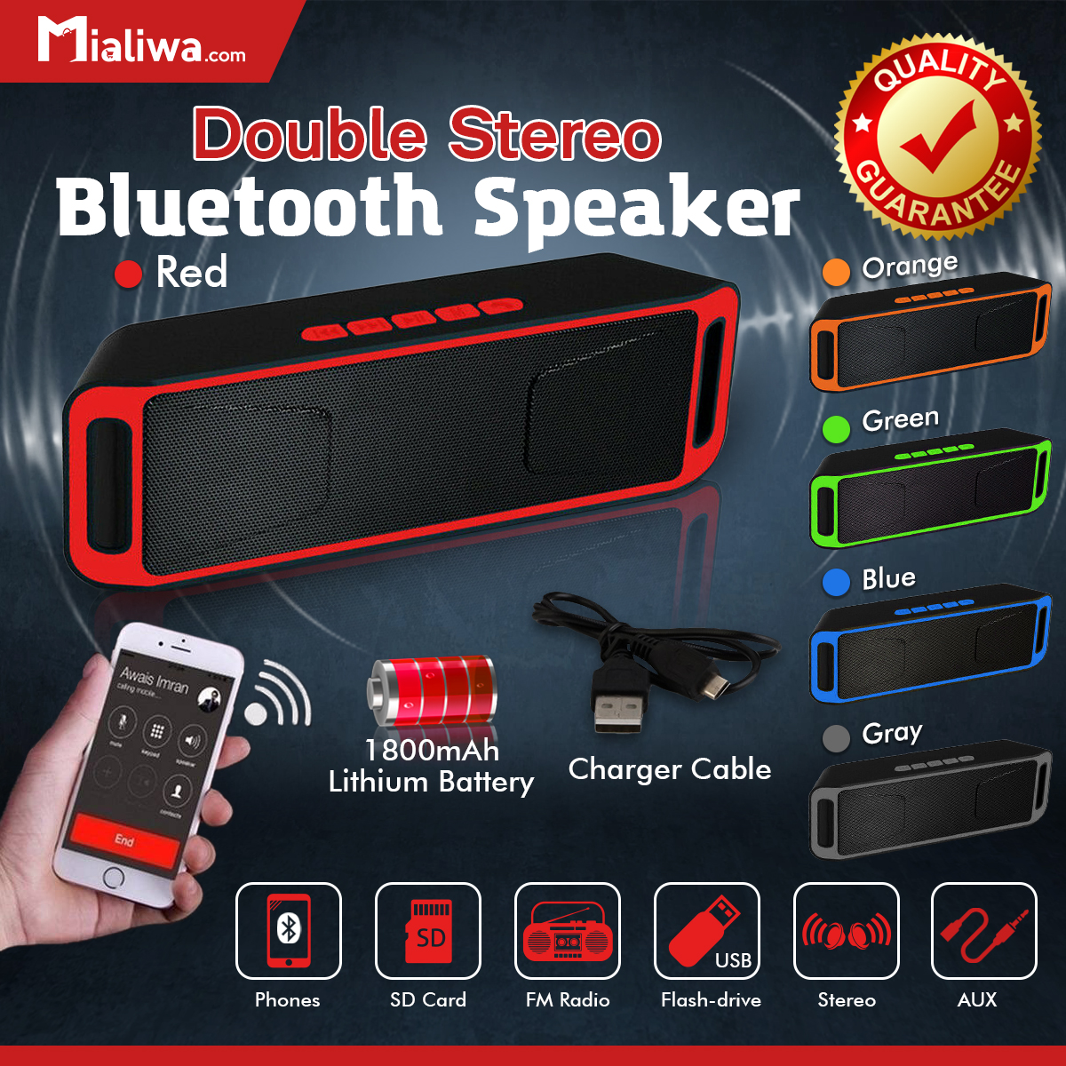 music wireless speaker megabass a2dp stereo price