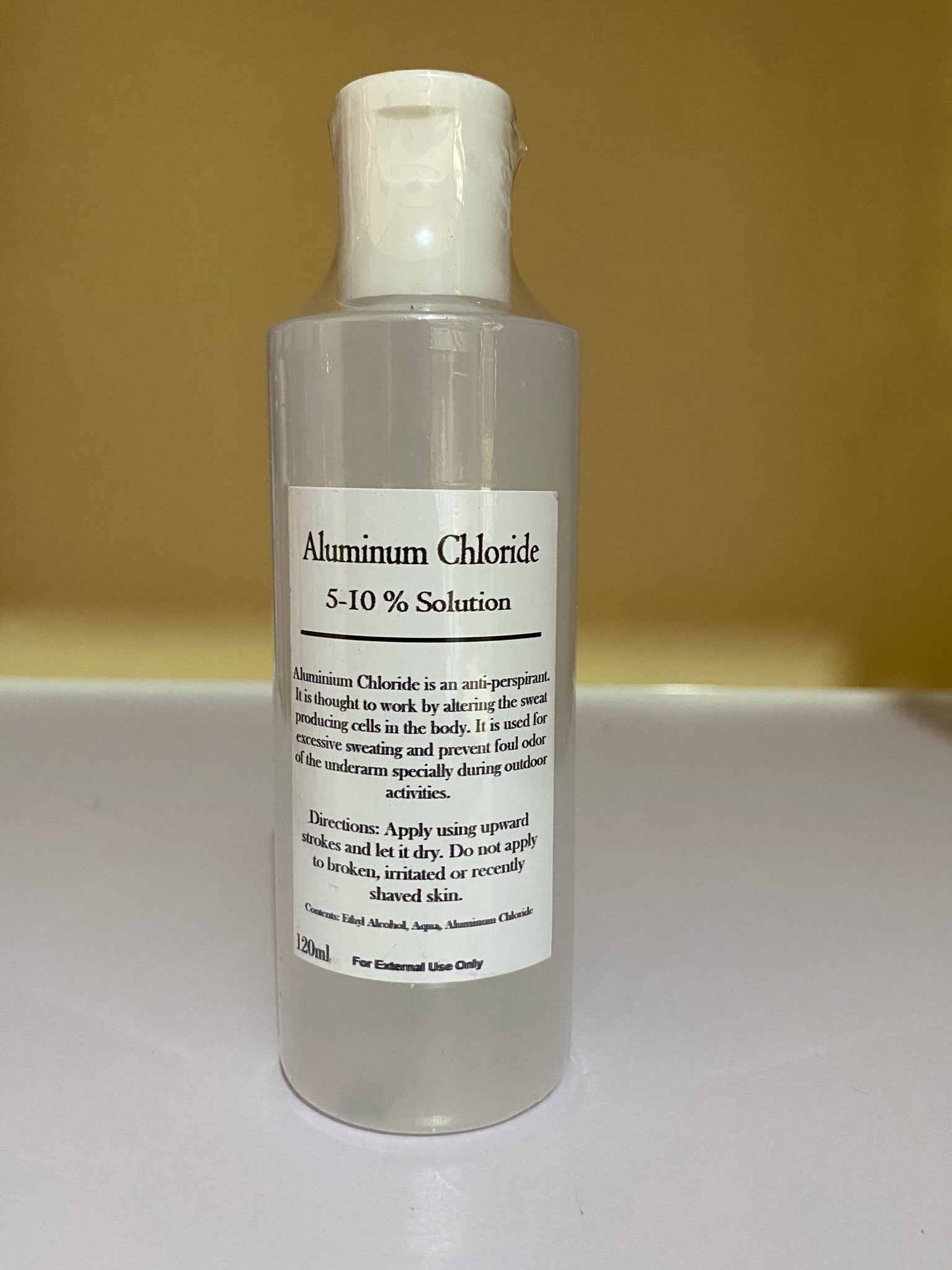 Aluminum Chloride Solution / Anti Perspirant Lazada PH