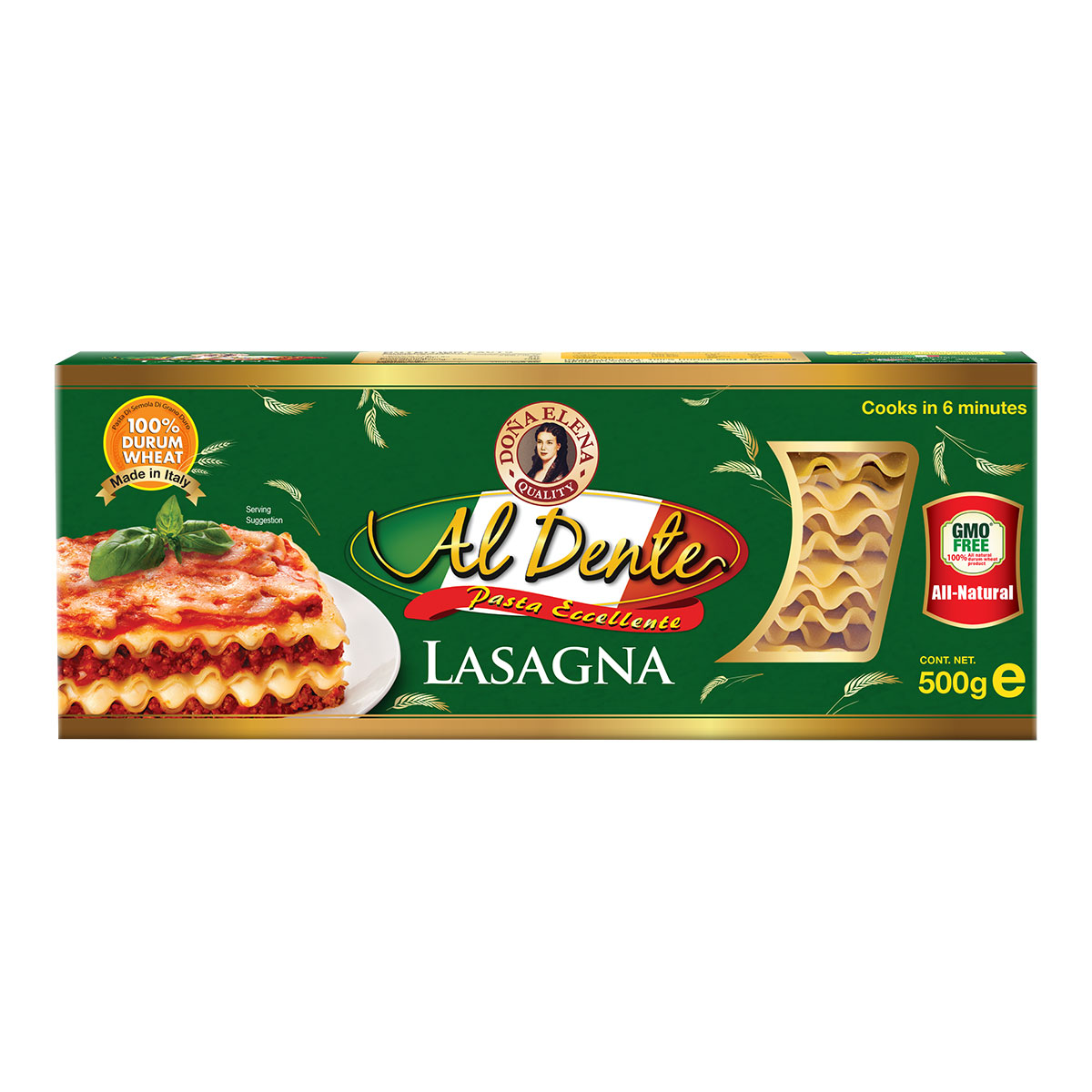 Doña Elena Al Dente Lasagna 500g Lazada PH