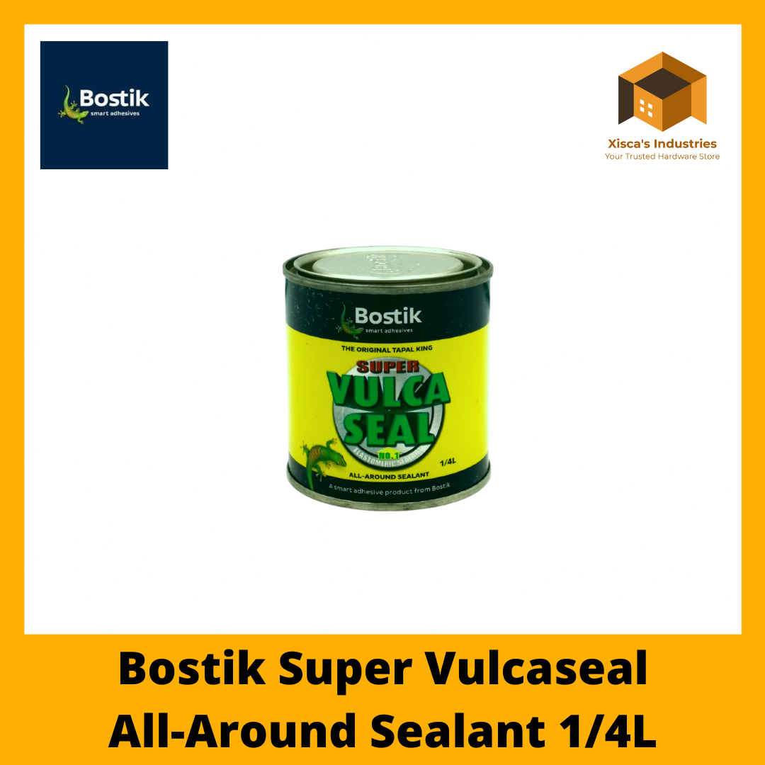 Bostik Vulcaseal All Around Sealant 1 4 Liter Elastomeric Sealant Tapal King Lazada Ph