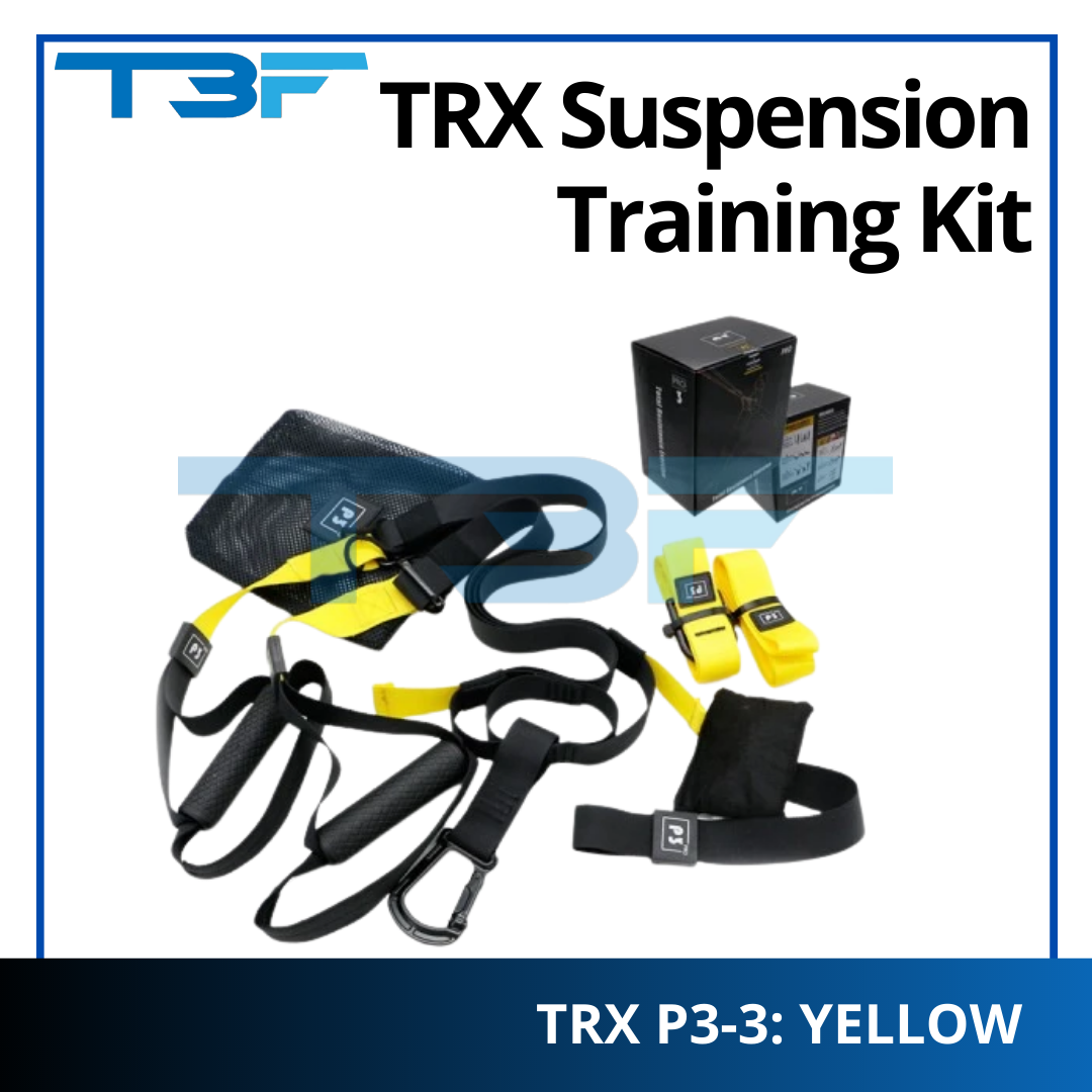 TRX Workout Straps Suspension Trainer Kit Bodyweight Fitness P3-3