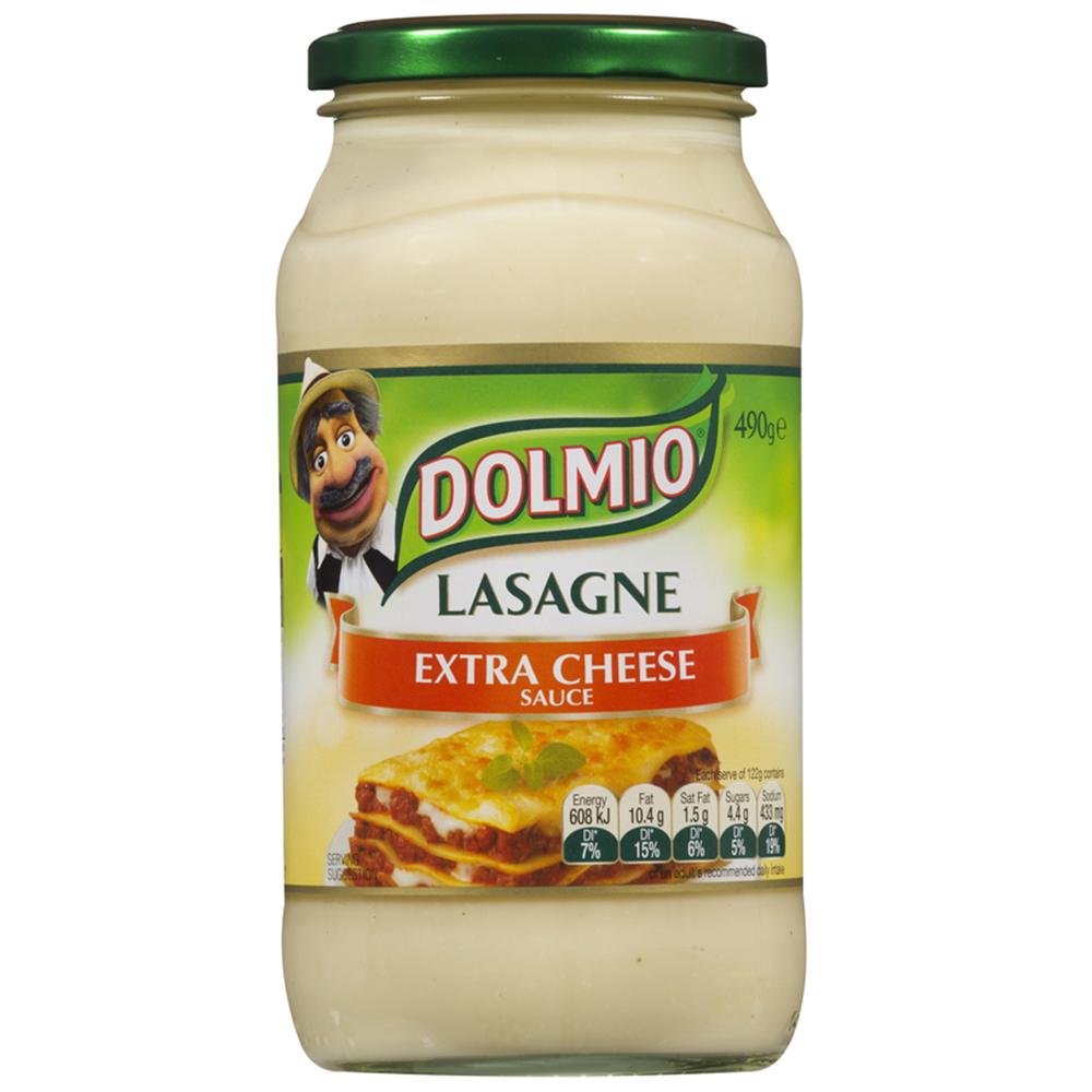 Dolmio Lasagne Extra Cheese Sauce Jar 490g Lazada PH