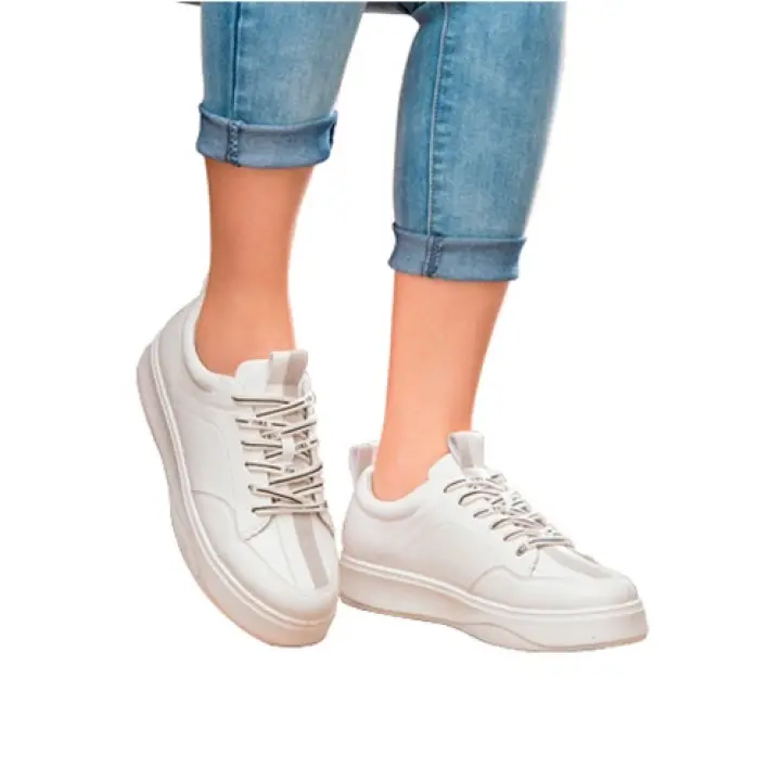 ladies leather sneakers