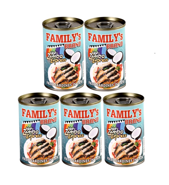 Family's Brand Sardines Hot Zambo Express 155gx 5 Lazada PH