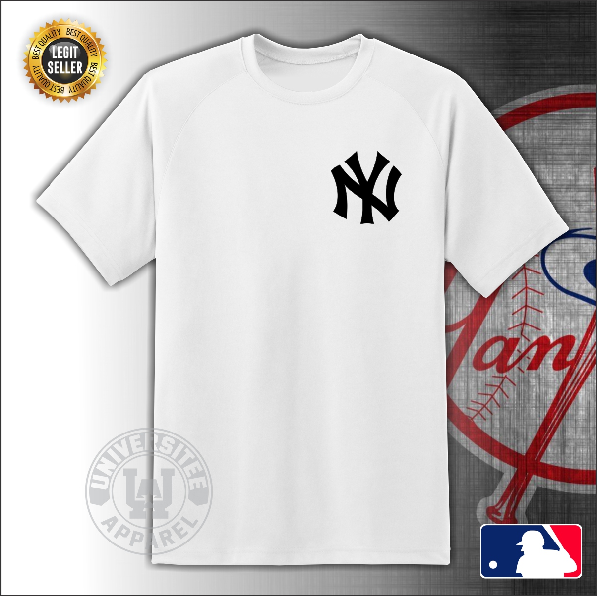 New York Yankees Sundae Helmet Tee Shirt  Tiny Turnip