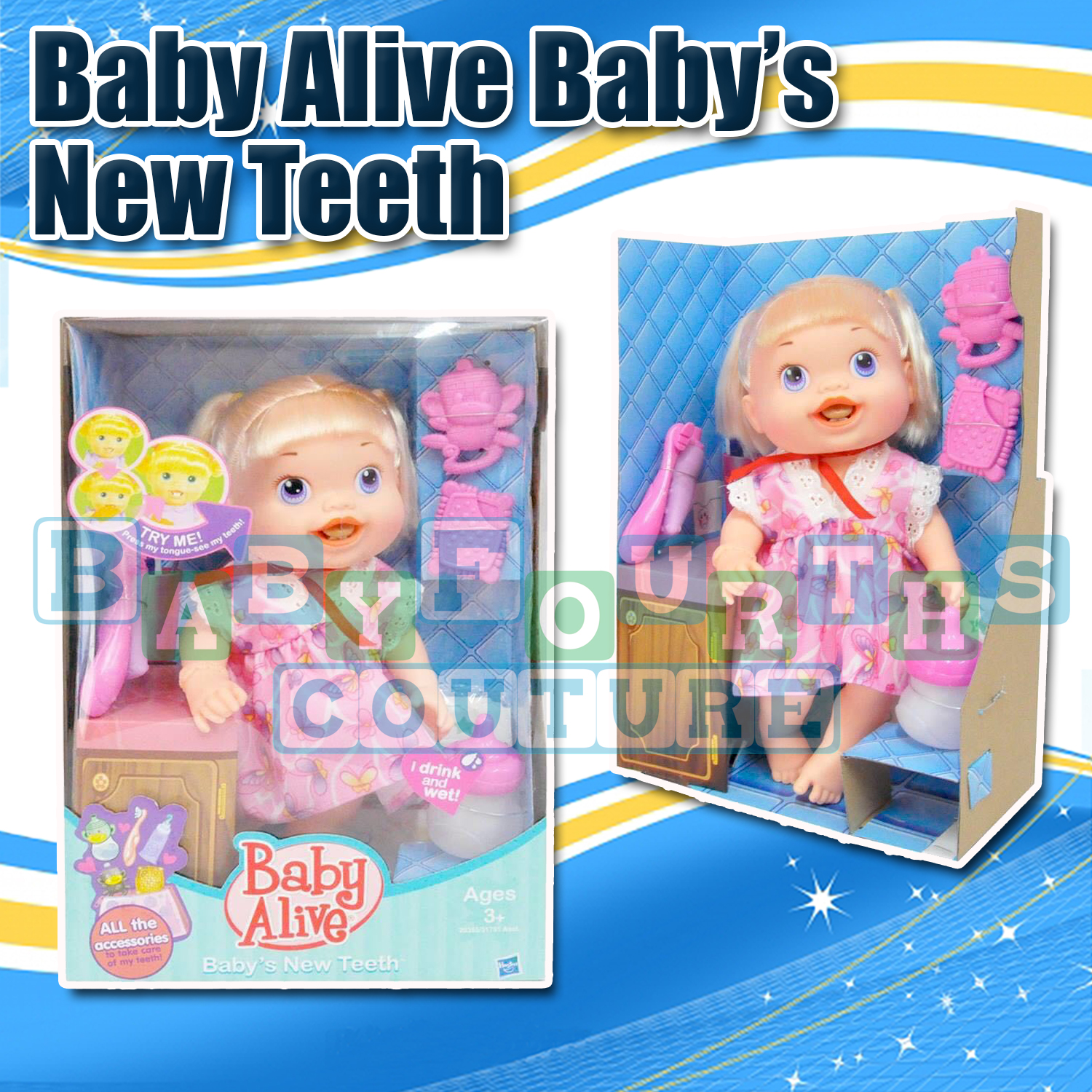 Baby best sale alive teeth