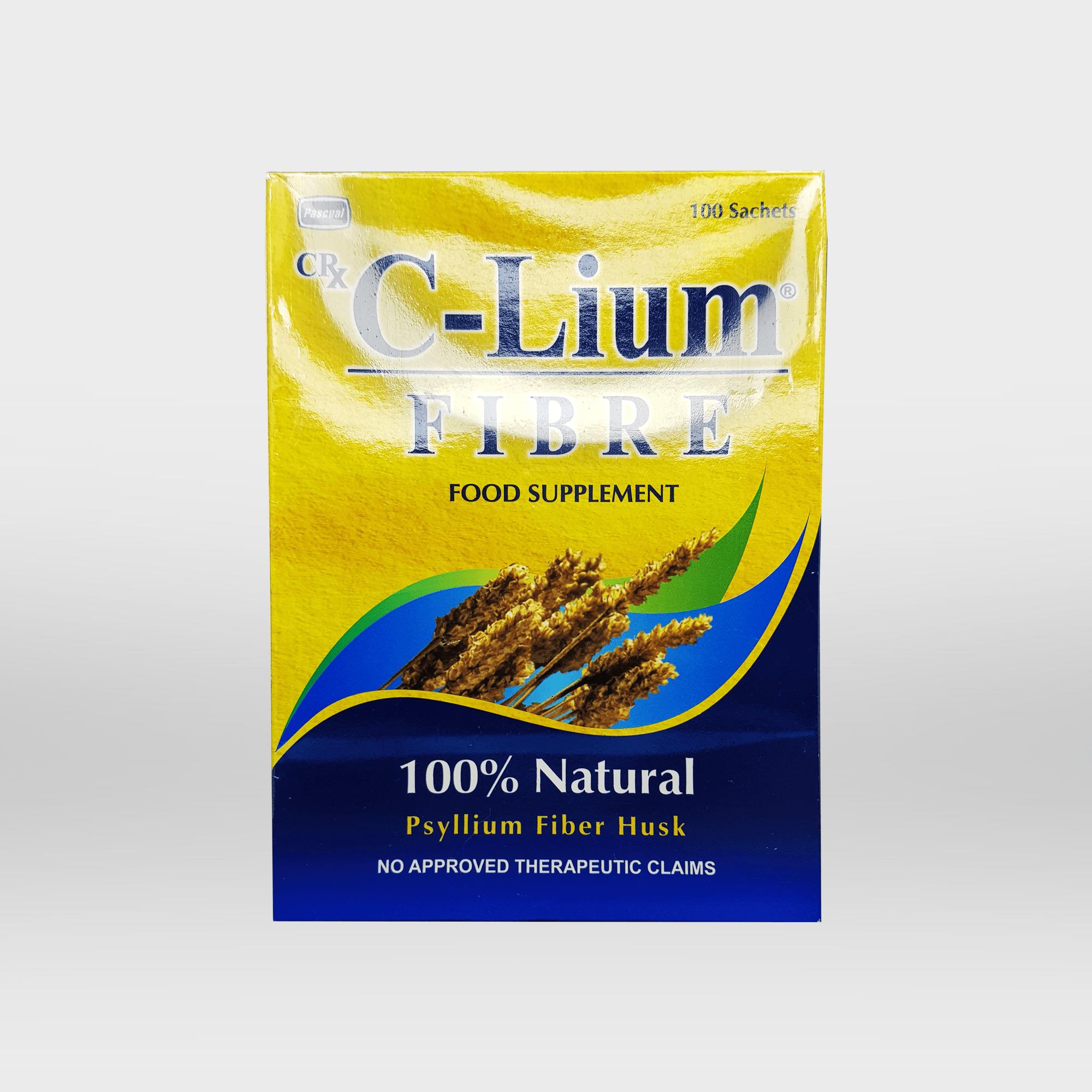 CLium Fibre Food Supplement Psyllium Fiber Husk 100sachets Lazada PH