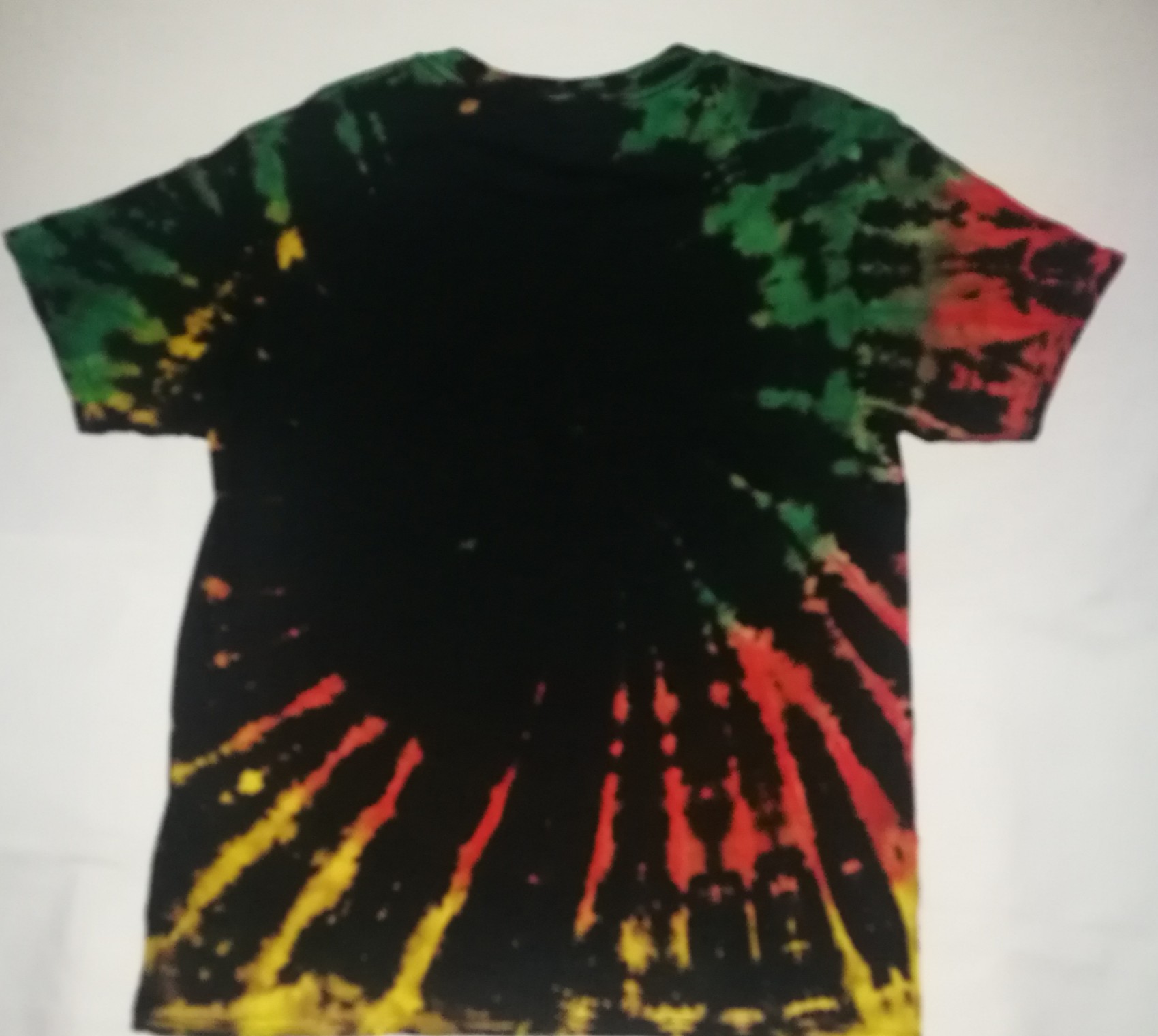 reggae tie dye t shirt