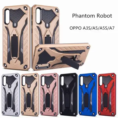 Casing For OPPO F5 OPPO F5 Youth OPPO F7 OPPO F9 OPPO F9 Pro OPPO F11 OPPO F11 Pro OPPO F1S OPPO F3 Phantom Robot Transformer Kick Stand Phone Case Cover