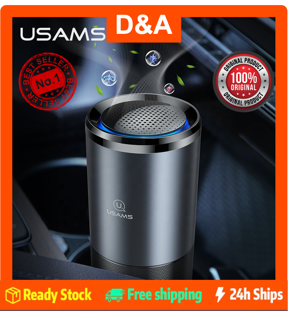 USAMS 2020 New Design Portable Multifunctional ionizer air purifier