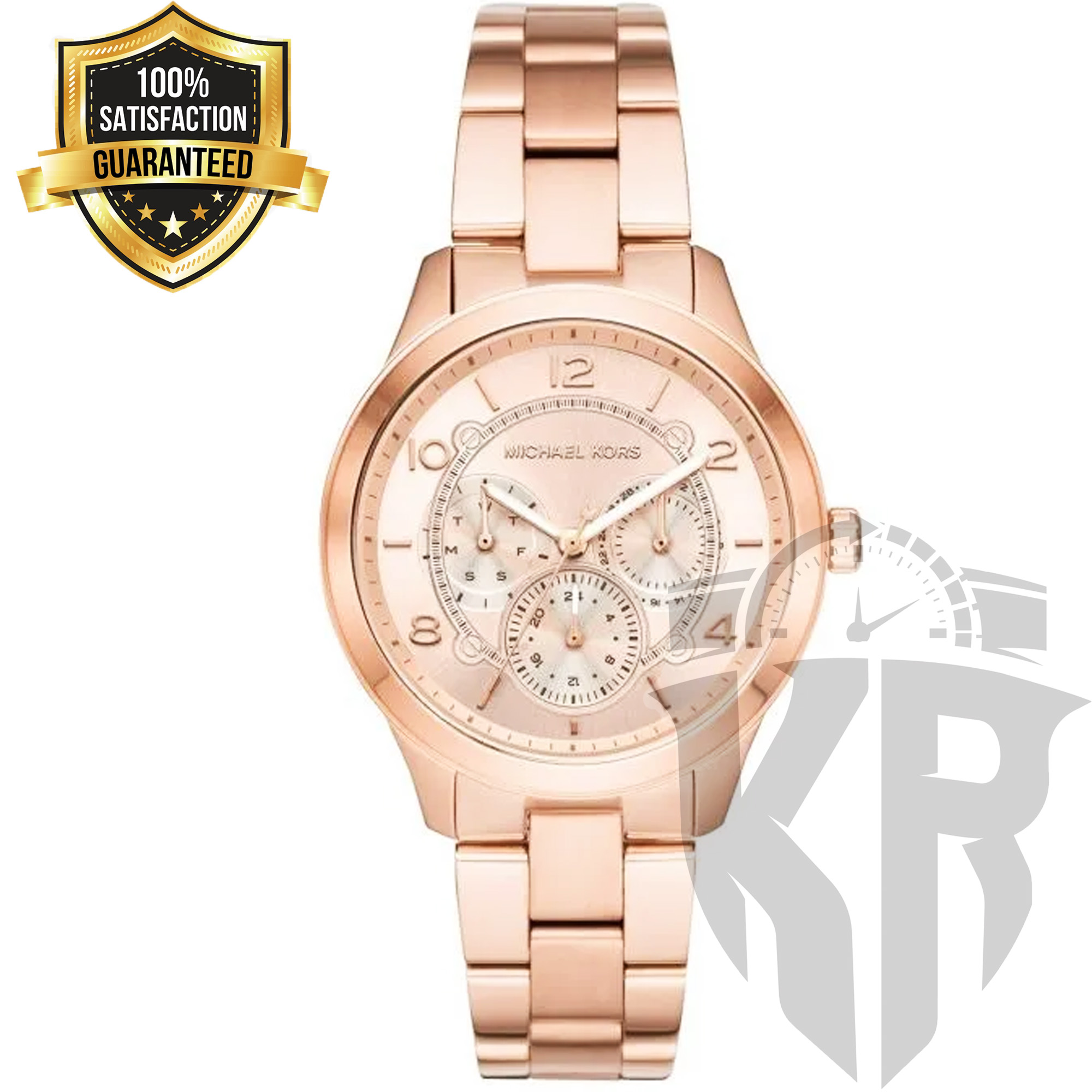 MK Runway Rose Gold-Tone Ladies Watch 
