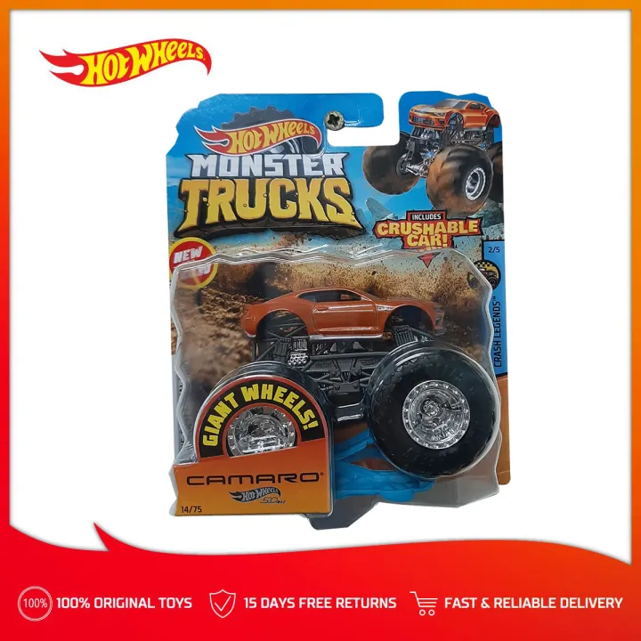 hot wheels monster truck camaro