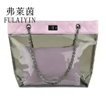 large clear handbags