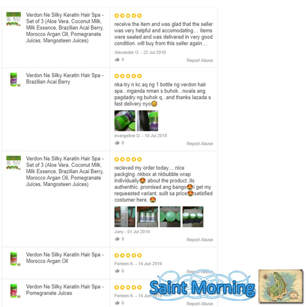 Verdon Ne Silky Keratin Hair Spa Aloe Vera review and price