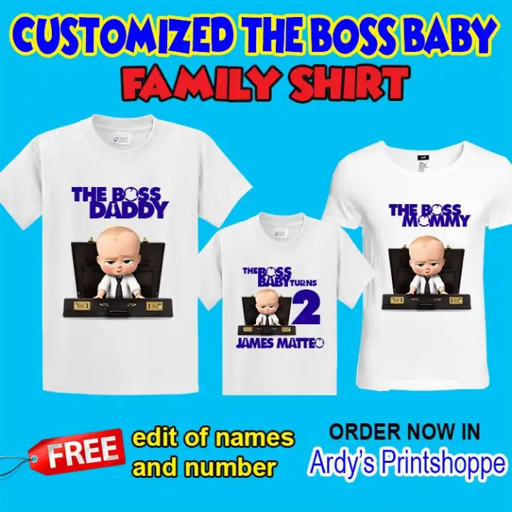 boss family shirts