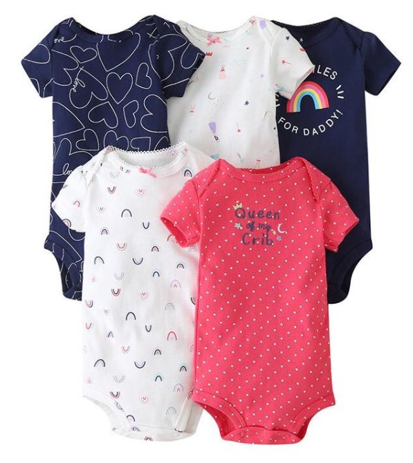 100 cotton onesies