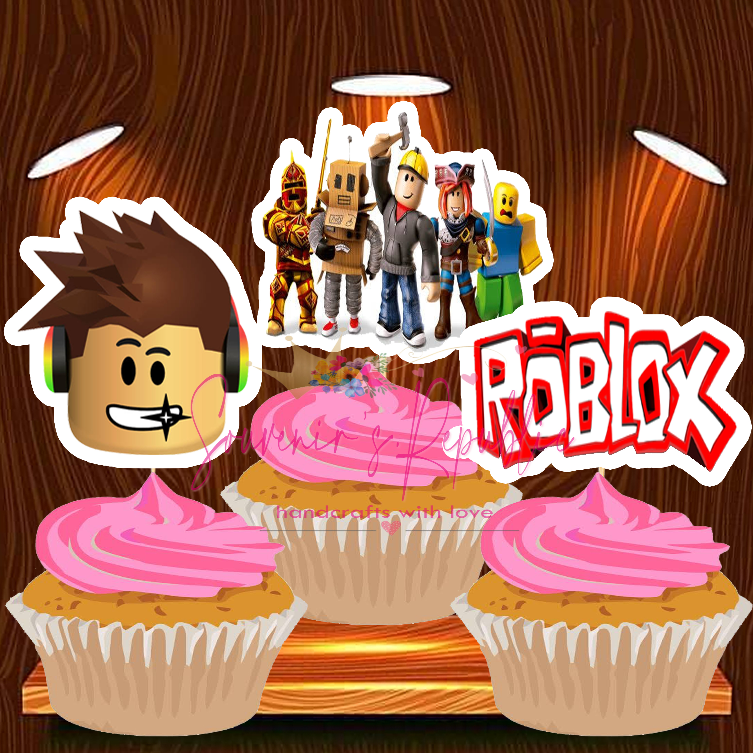 Roblox Cupcake Topper 24 Pcs Buy Sell Online Cake Tiered Stands With Cheap Price Lazada Ph - roblox cupcake toppers printable