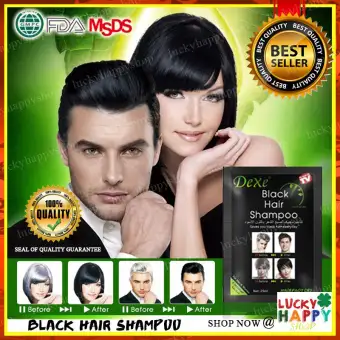 Dexe Black Hair Shampoo Easy To Use In Just 5 Minutes 10 Sachet