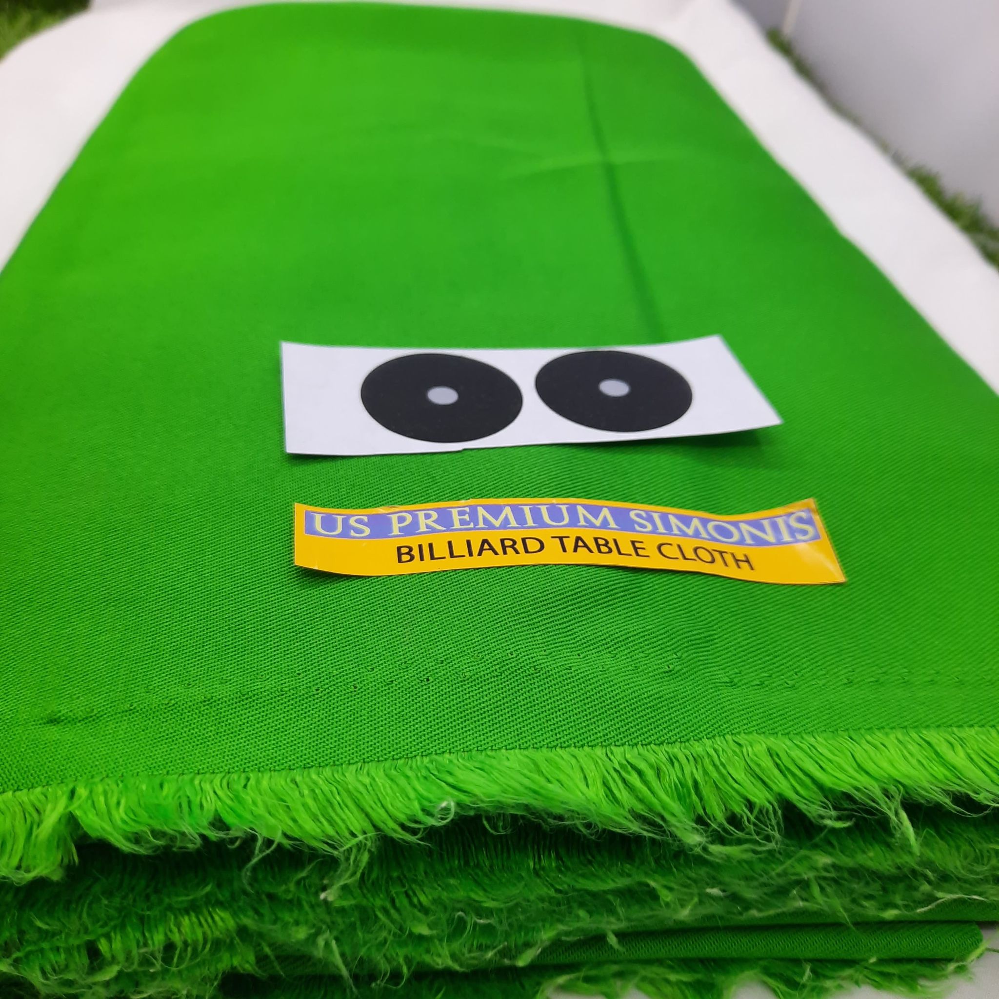 LIGHT GREEN US SIMONIS PREMIUM BILLIARDS TABLE CLOTH / TAPETE NG