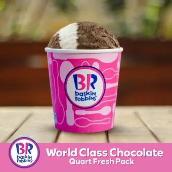 Baskin Robbins World Class Chocolate Ice Cream Quart Fresh Pack Lazada Ph