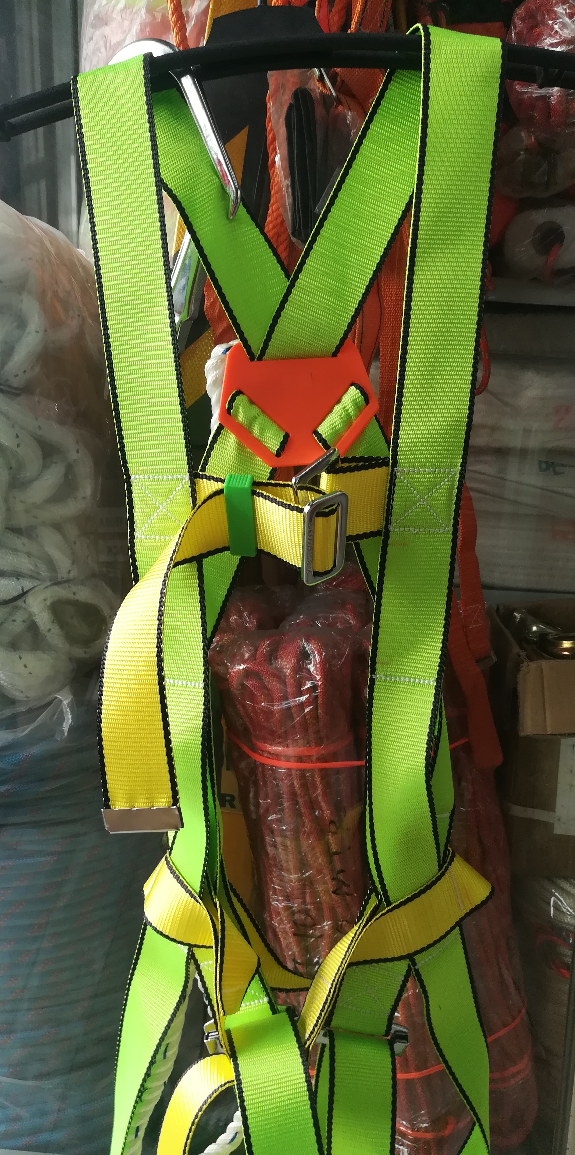 Safety Full Body Harness with Single Lanyard Lazada PH