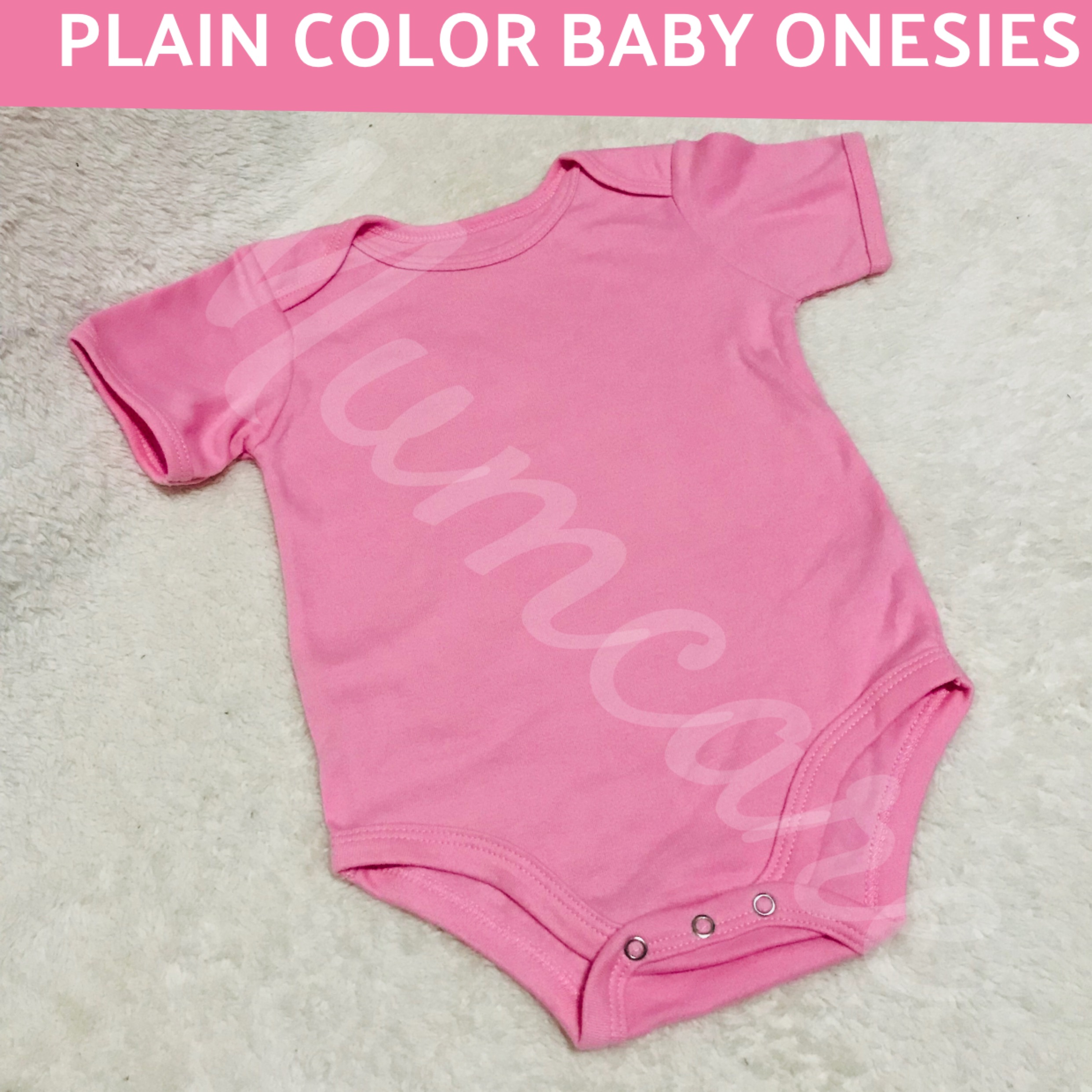 Plain baby clearance onesies in colors