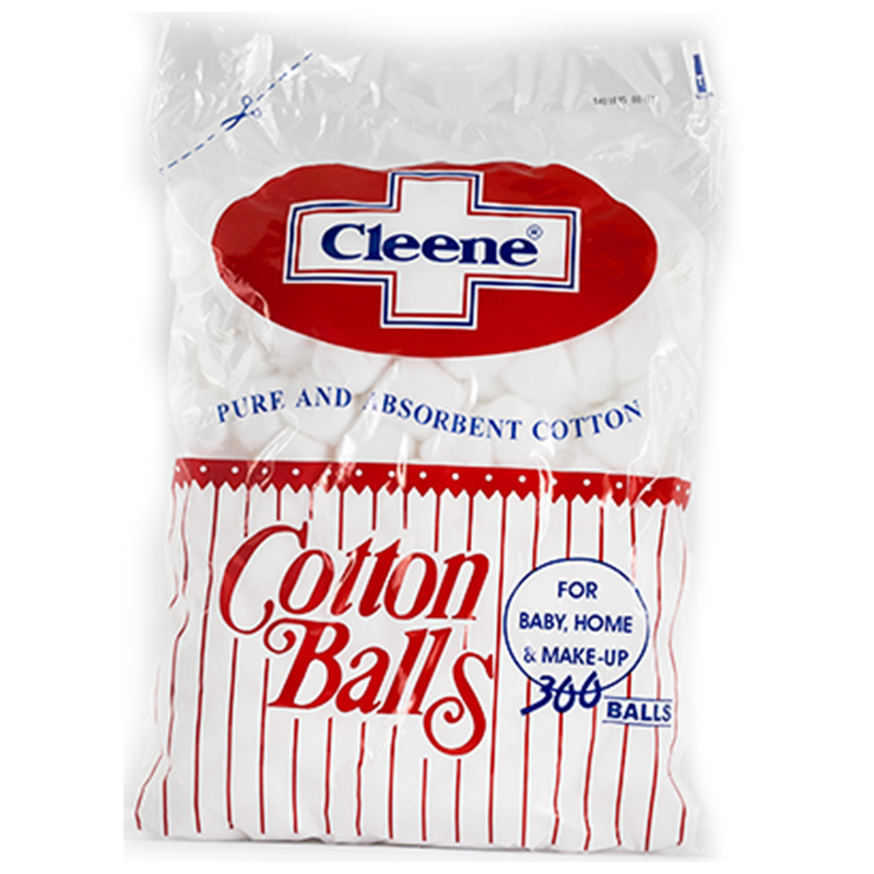 Cleene Cotton Balls 300s x 1 Pack Lazada PH