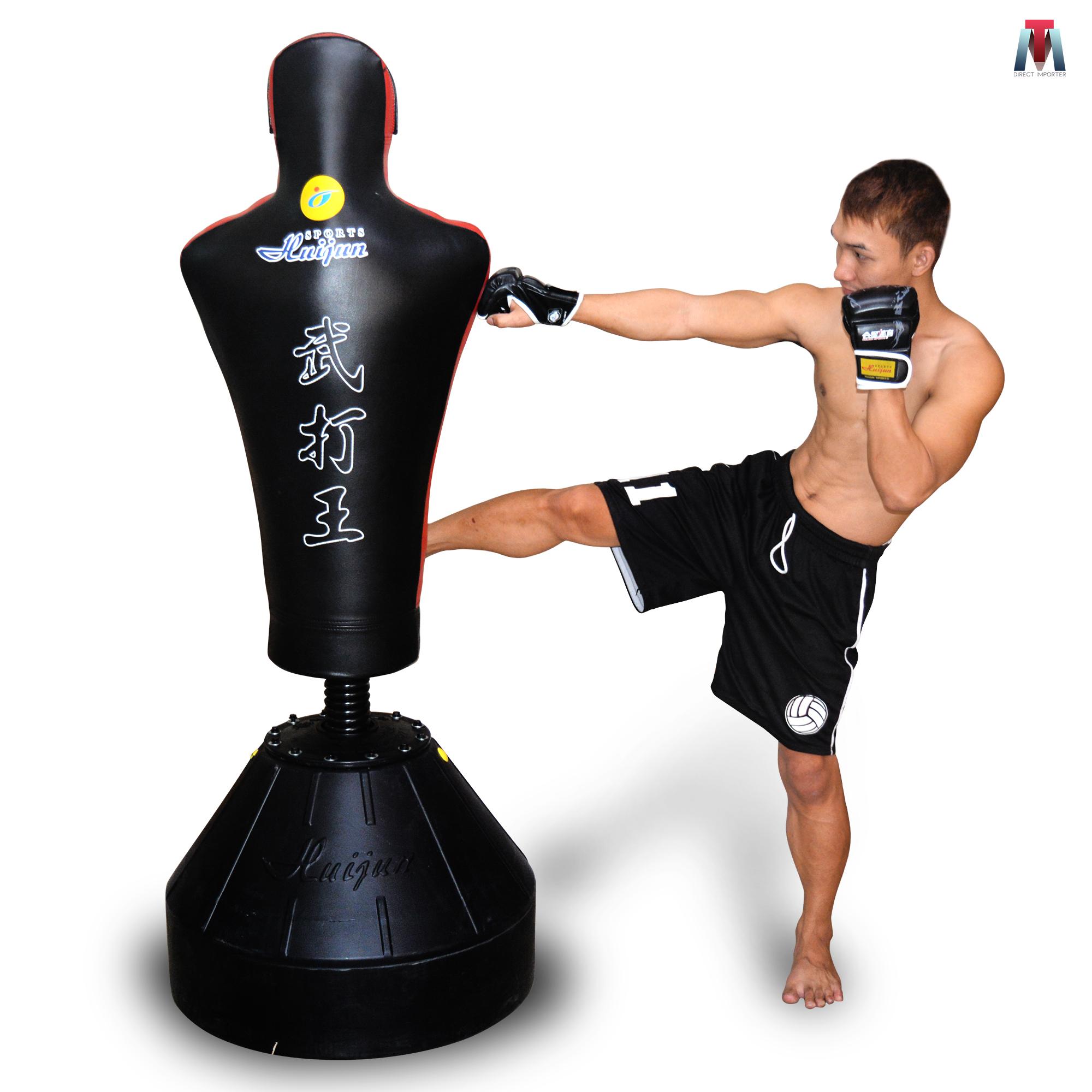 human shaped punching bag