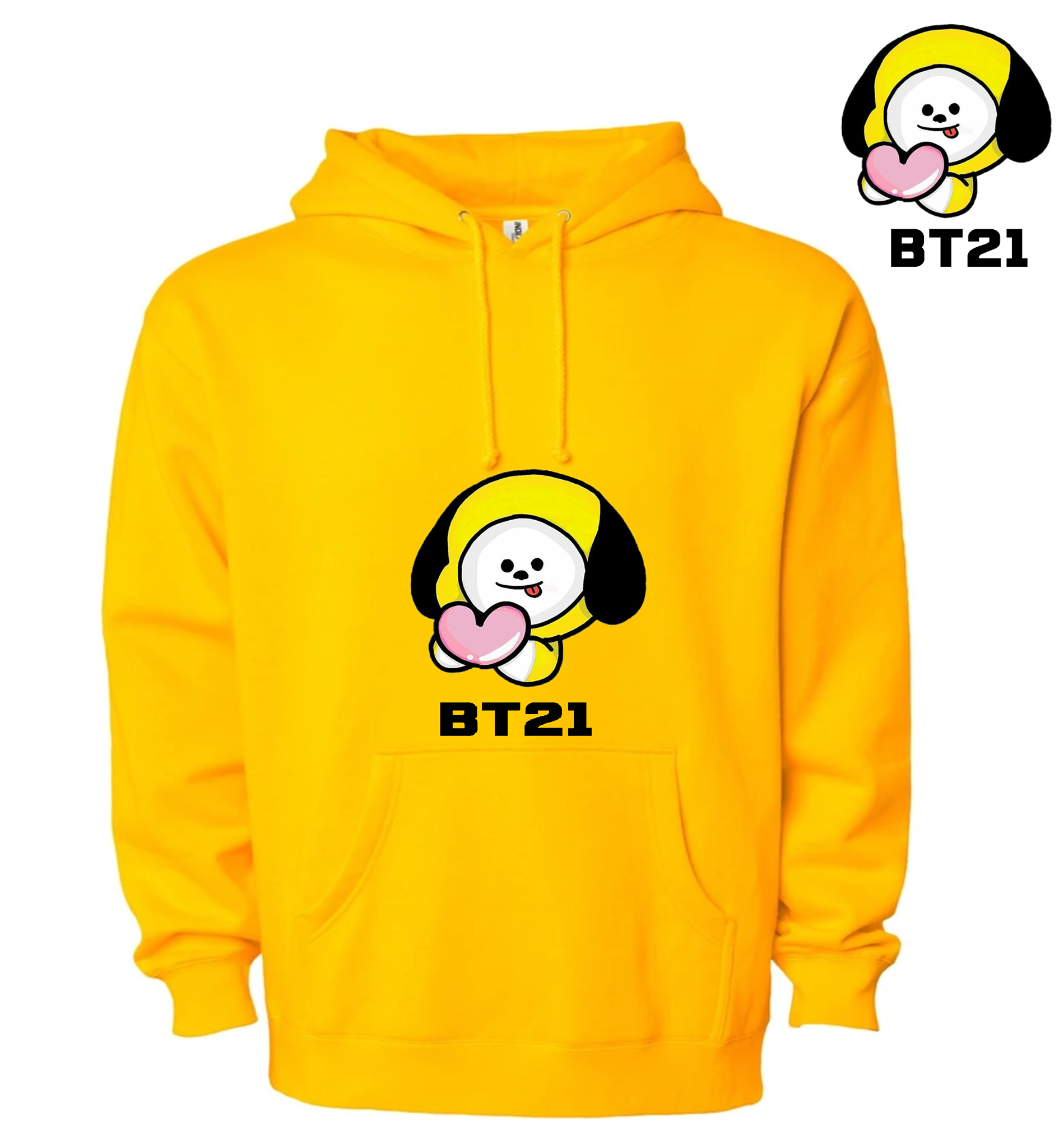 HOODIE JACKET CHIMMY HEART BTS21 FOR MEN AND WOMEN HIGH QUALITY | Lazada PH