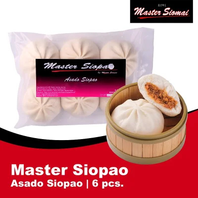 Master Siopao by Master Siomai (6 pieces)