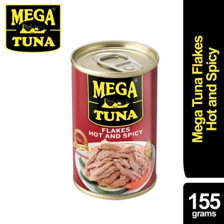 Mega Tuna Flakes in Hot and Spicy 155g