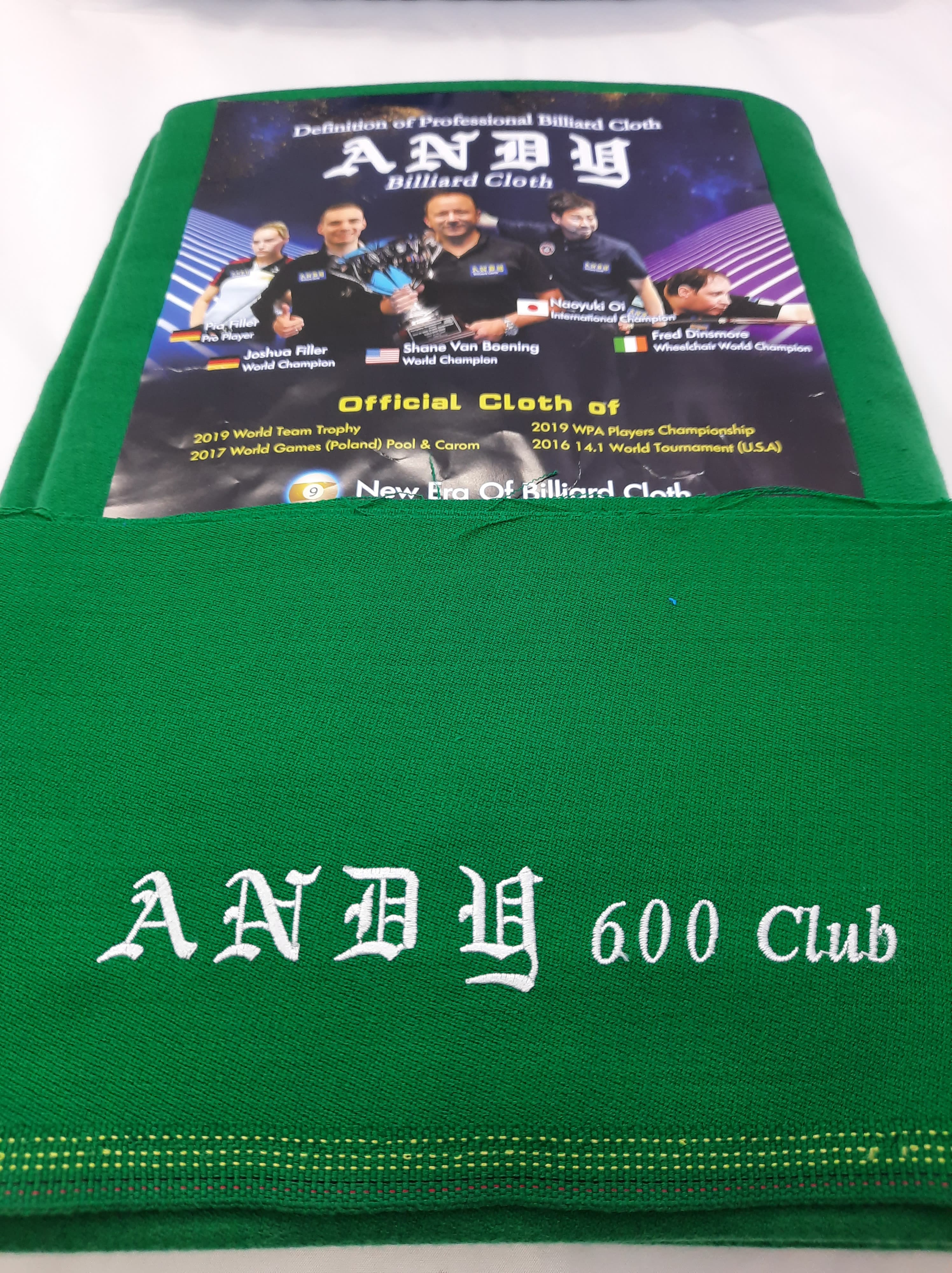 Green Andy 600 Club Tapete ng Bilyaran / Billiards Table Cloth Lazada PH