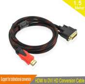 LEEKI HDMI to DVI DVI-D  Monitor Display CABLE 1.5 / 3M / 5M
