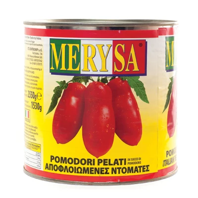 Merysa Whole Peeled Tomatoes 2500g from Italy Tomatoes
